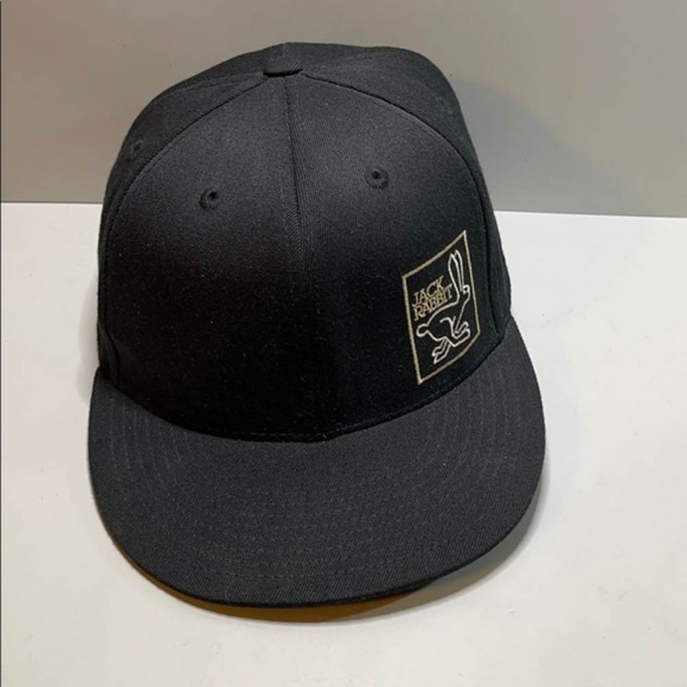 Jack Rabbit Port Authority  black hat L/XL